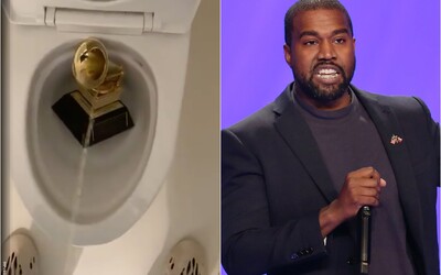 Kanye West sa na Twitteri vymočil na cenu Grammy. Zverejnil tiež celú svoju miliónovú zmluvu s vydavateľstvom
