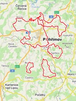 Karlovy Vary či Pelhřimov nemají souvislé území. Mohou se občané při procházkách pohybovat mezi jednotlivými částmi?