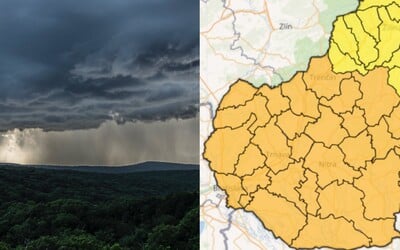 Každú chvíľu zasiahnu Slovensko silné búrky. Meteorológovia zvýšili výstrahy na takmer celom území