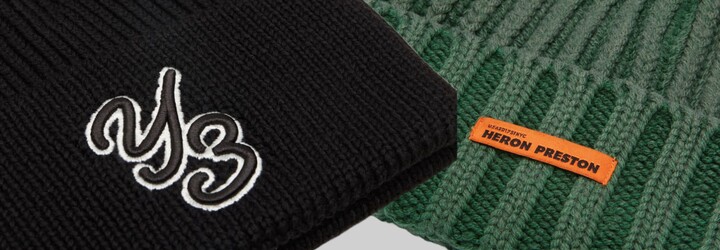 Kdo vyrábí nejlepší zimní čepice? Prohlédni si výběr od značek Carhartt WIP, Nike, Y-3 i C.P. Company 