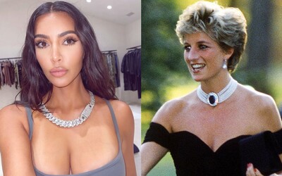 Kim Kardashian vydražila vzácny náhrdelník princeznej Diany. Americká hviezda zaň zaplatila poriadny balík