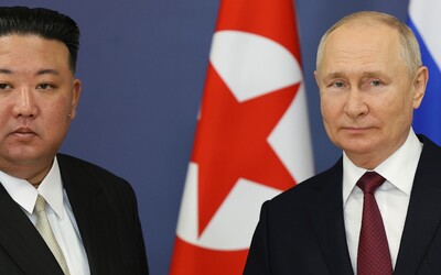 Kim + Vladimir = VSL? Diktátor Kim Čong-un navštívil ruskou továrnu na stíhačky