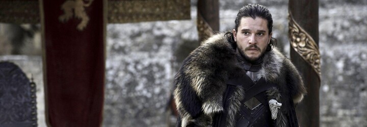 Kit Harington si vzal domů sochu Jona Snowa z prvního teaseru poslední série Game of Thrones