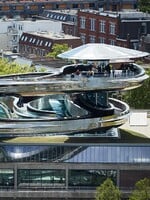 Klečící dům nebo schodiště připomínající tornádo. Koukni na netypické architektonické projekty z posledních let