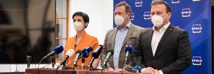 Koalice SPOLU chce rozpustit Poslaneckou sněmovnu