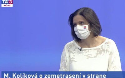 Koalícia nefunguje dobre, povedala ministerka spravodlivosti Mária Kolíková v diskusnej relácii V politike 