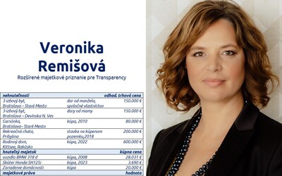 Koľko zarába Veronika Remišová? Exministerka dokazuje podrobným rozpisom majetku, že si mohla dovoliť dom za 600 000 €