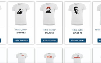 Kontroverzní e-shop koalice Stačilo! a KSČM prodává předměty s komunistickou symbolikou. Podle právníka může jít o trestný čin