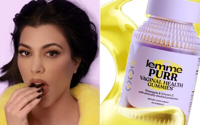 Kourtney Kardashian promuje bonbóny, které mají z vagíny udělat „zdravou a sladkou pochoutku“. Jde o podvod