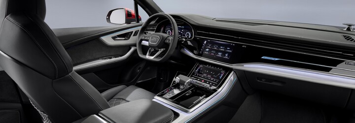 Laserová světla, hybridní technika a zcela nový kokpit. Audi Q7 výrazně zkrásnělo