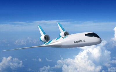 Letadlo jako z futuristického filmu. Nový Airbus by měl ušetřit až 20 % paliva