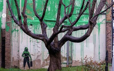 Londýn má nové umělecké dílo. Přihlásil se k němu Banksy