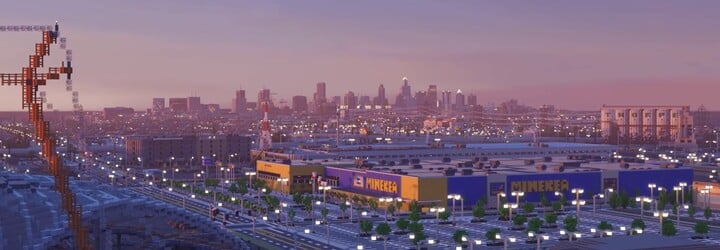 Los Angeles v mierke 1:1 v Minecrafte. Viac ako 400 hráčov ho buduje už 9 rokov a zďaleka nie sú ani v polovici