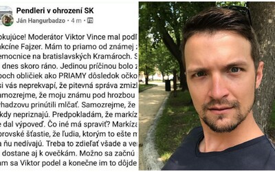 Ľudia šírili hoax, že Viktor Vincze podľahol vakcíne. Dnes večer za mňa Televízne noviny vysiela hologram, smeje sa moderátor
