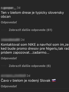 Ľuďom prekáža, že nové slovenské dresy oblieka černoch. Pod videom futbalového zväzu píšu rasistické komentáre