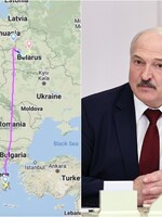 Lukašenko donútil pristáť lietadlo Ryanairu pod zámienkou bomby na palube. Na letisku následne zatkli kritického novinára