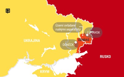 MAPA: Co je Donbas, kde leží Doněck a Luhansk a proč jsou jádrem konfliktu