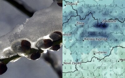MAPA: Na Slovensko prichádza ochladenie. Sneženie sa vráti aj do nížin