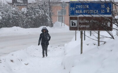 MAPA: Na Slovensku cez víkend nasneží. V týchto miestach spadne až 20 centimetrov snehu