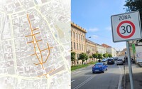 MAPA: Na týchto 27 uliciach v Košiciach oddnes znížili rýchlosť na 30 km/h