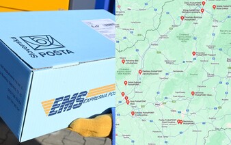 MAPA: Pošta rozširuje sieť PoštaPointov. Výdajné miesta nájdeš vo veľkých mestách, ale aj na dedine