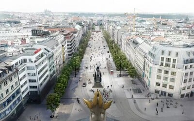 MAPA: Přes Václavské náměstí budou jezdit tři linky tramvají. Kdy vyjedou?