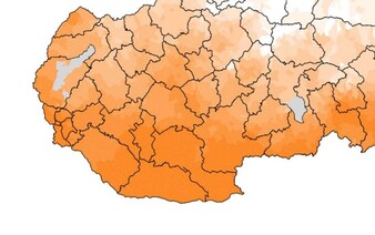 MAPA: Slovensko bude čoskoro zápasiť s extrémnymi teplotami. Vyšplhajú sa nad 40 stupňov Celzia