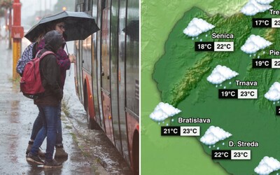 MAPA: Slovensko čaká extrémna zmena počasia, po rekordnom teple príde prekvapenie