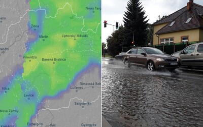 MAPA: Slovensko už dnes večer zasiahnu silné búrky. V týchto oblastiach hrozia najväčšie lejaky, varujú meteorológovia