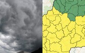 MAPA: Slovensko zasiahnu v priebehu zajtrajšieho dňa búrky. Meteorológovia varujú výstrahami pred lejakom aj krúpami