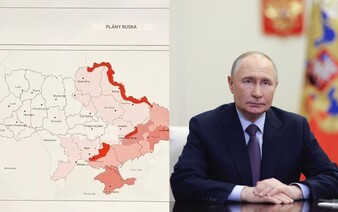 MAPA: Ukrajinský plukovník zverejnil ruské plány. Moskva chce obsadiť viaceré oblasti