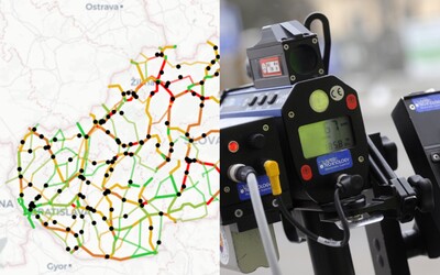 MAPA: V týchto úsekoch na Slovensku pribudne viac ako 250 stacionárnych radarov. Od vodičov na pokutách vyberú milióny eur