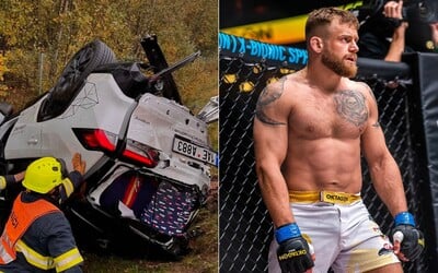 MMA zápasník Patrik Kincl mal vážnu autonehodu. Havaroval, keď sa vracal z prehratého titulového zápasu