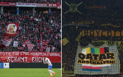 MS 2022 v Katare: „15-tisíc mŕtvych pre 5 760 minút futbalu,“ odkazujú fanúšikovia nemeckých klubov a vyzývajú na bojkot turnaja