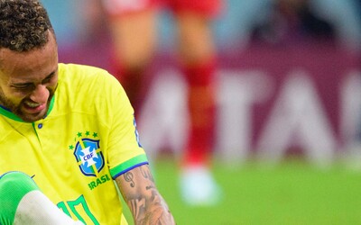 MS 2022 v Kataru: Neymar si v zápase se Srbskem poranil vazy v kotníku. Další účast na turnaji je nejistá