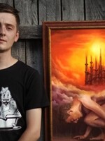 Malíř Pavel se inspiruje Lovecraftem. Temné příběhy tvoří základ jeho obrazů