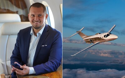 Martin predáva súkromné lety bohatým Slovákom: Cena letov po Európe sa pohybuje medzi 10 000 a 15 000 eur