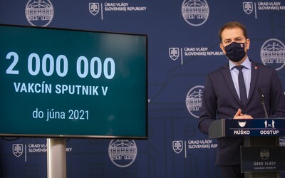 Matovič tvrdil, že Sputnik V chce aspoň 300-tisíc Slovákov. Za prvý večer sa do čakárne prihlásilo len 3 500 záujemcov