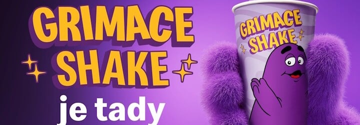 McDonald’s představuje horkou novinku. „Fialový shake“ potěší malé i velké