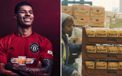 McDonald's rozdá milion porcí jídla pro znevýhodněné děti ve spolupráci s fotbalistou z Manchesteru United