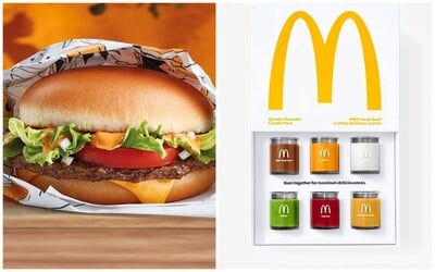 McDonald's začal nabízet svíčky, které voní jako hovězí, kečup, sýr či okurka. Rychle se vyprodaly