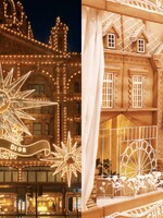 Megalomanská vianočná výzdoba: Dior premenil obchodný dom Harrods v Londýne na obrovskú „perníkovú chalúpku“