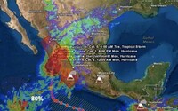Mexiko zasáhne hurikán. Očekávají se silné deště, vysoké vlny i sesuvy půdy
