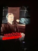 Miladu Horákovou v noci promítali na sídlo KSČM