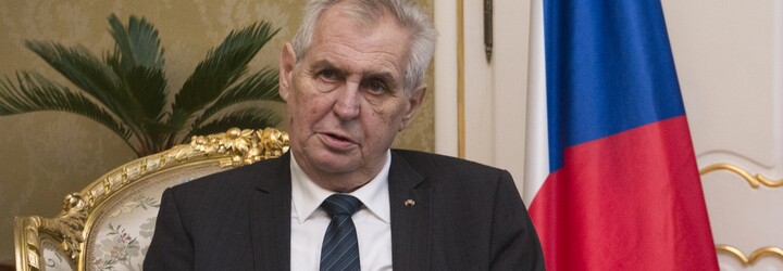 Miloš Zeman znovu podpořil povinné očkování a kritizoval NATO za zhoršení bezpečnostní situace