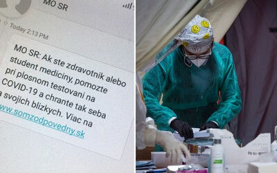 Ministerstvo obrany SR rozosiela SMSky do slovenských mobilov. Hľadajú zdravotníkov a študentov medicíny
