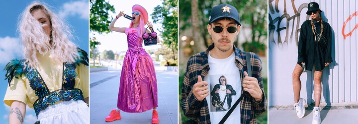 Móda z ulíc: Sexy sieťované pančuchy, drevená kabelka či ružový klobúk. Takéto outfity sme našli na poslednom Urban Markete