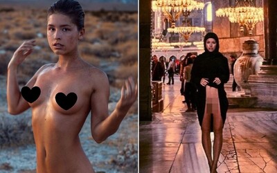 Modelce kvůli nahým fotografiím z chrámu Hagia Sofia hrozí 3 roky vězení