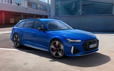 Modrá ako symbol nových RS modelov od Audi