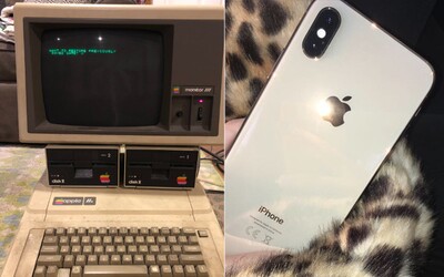 Muž našel 30 let starý Apple počítač a zjistil, že pořád funguje. Mohl dokonce pokračovat v uložené hře